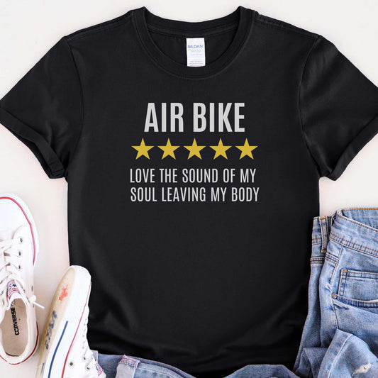 Air bike review T-shirt