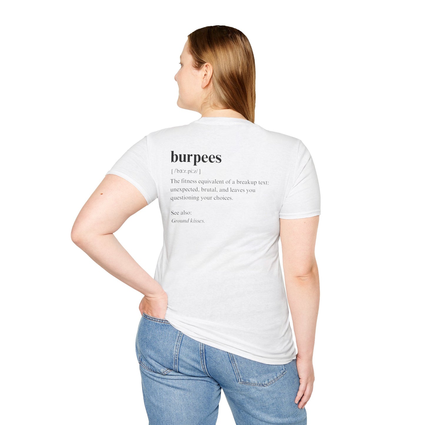 Burpees description T-shirt