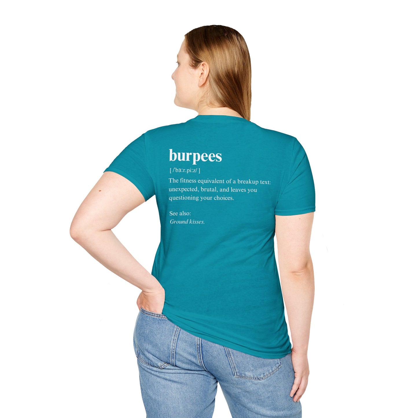 Burpees description T-shirt