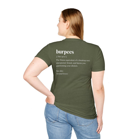 Burpees description T-shirt