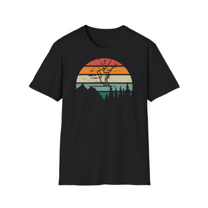 Sunset trail runner T-shirt