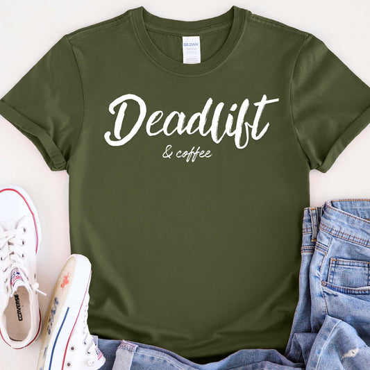 Deadlift &amp; coffee T-shirt