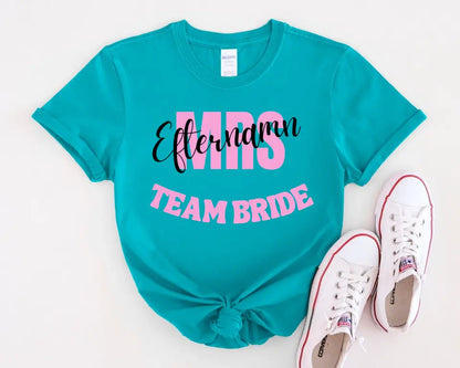 Möhippa Team Bride T-shirt - Anpassa själv!