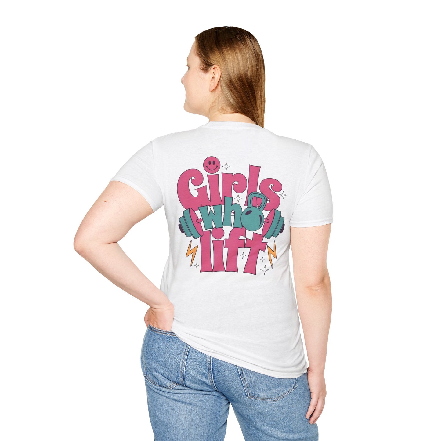 Girls who lift T-shirt