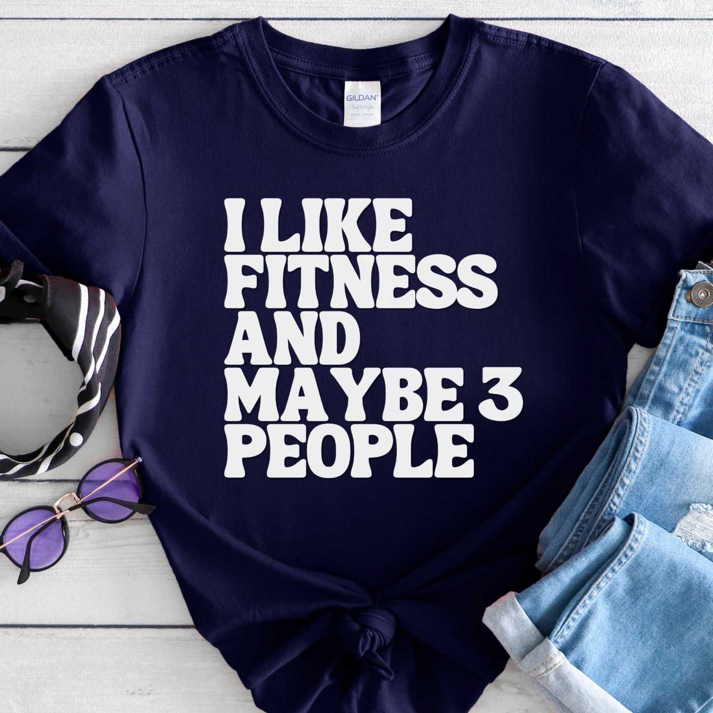 I like fitness T-shirt