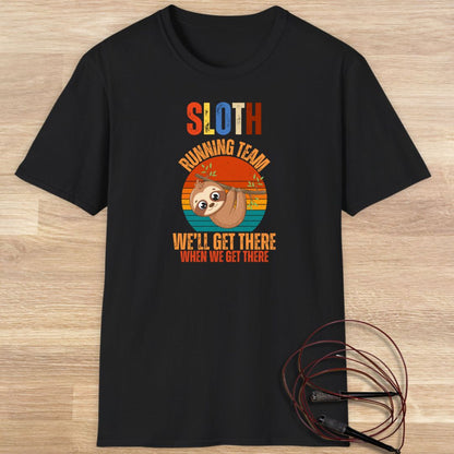 Sloth running team T-shirt