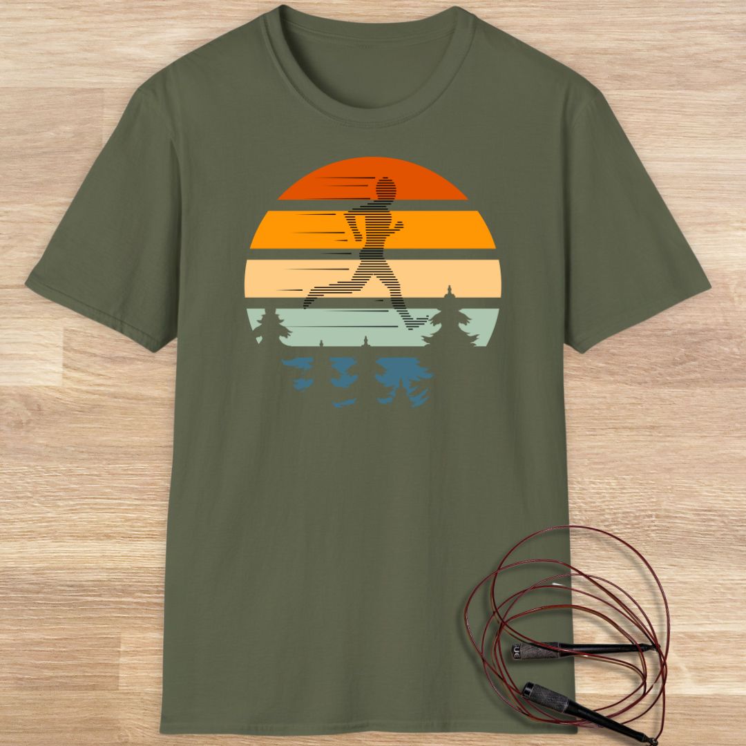 Sunset Runner Forest T-shirt