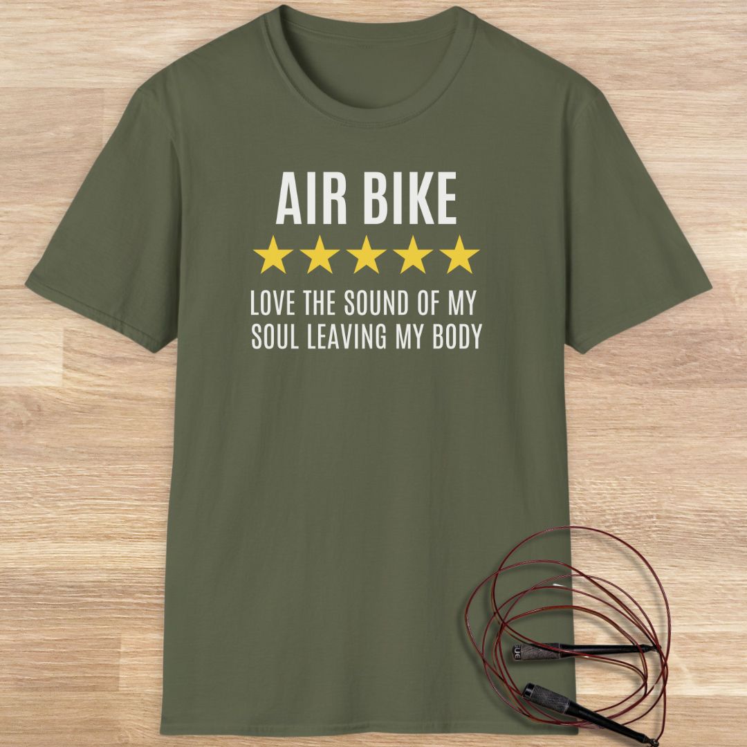 Air bike review T-shirt