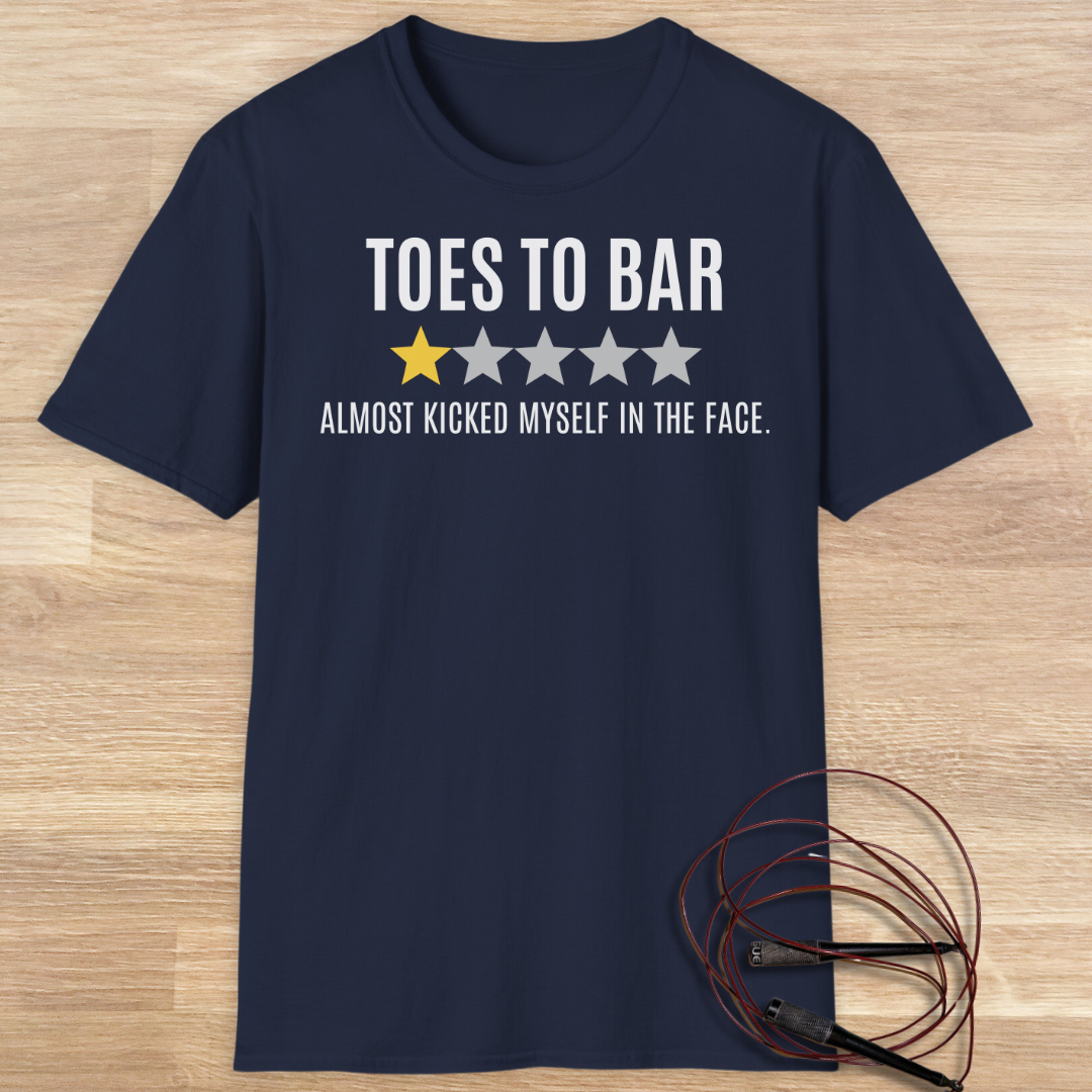 Toes to bar review T-shirt