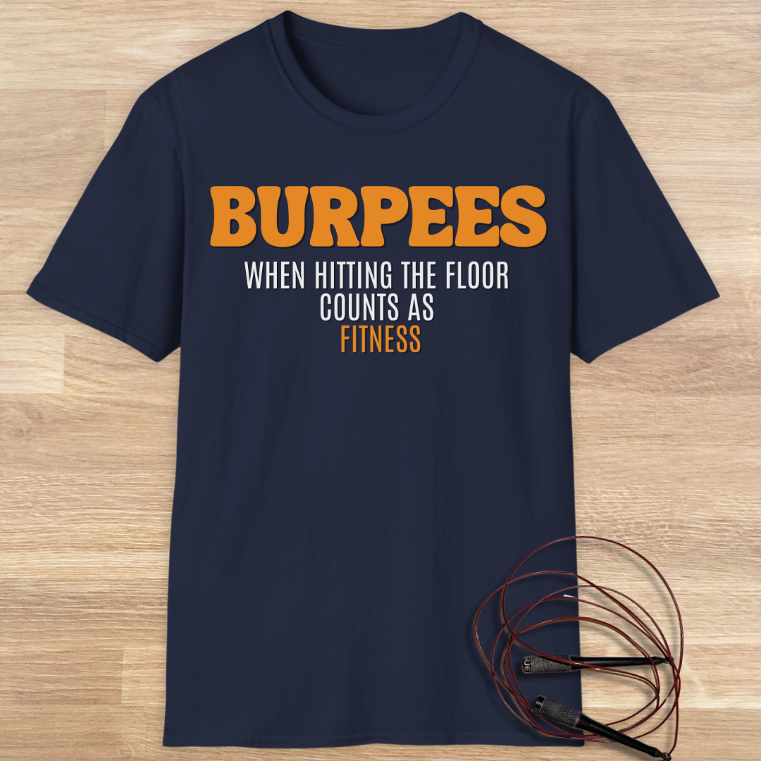 Burpees fitness T-shirt