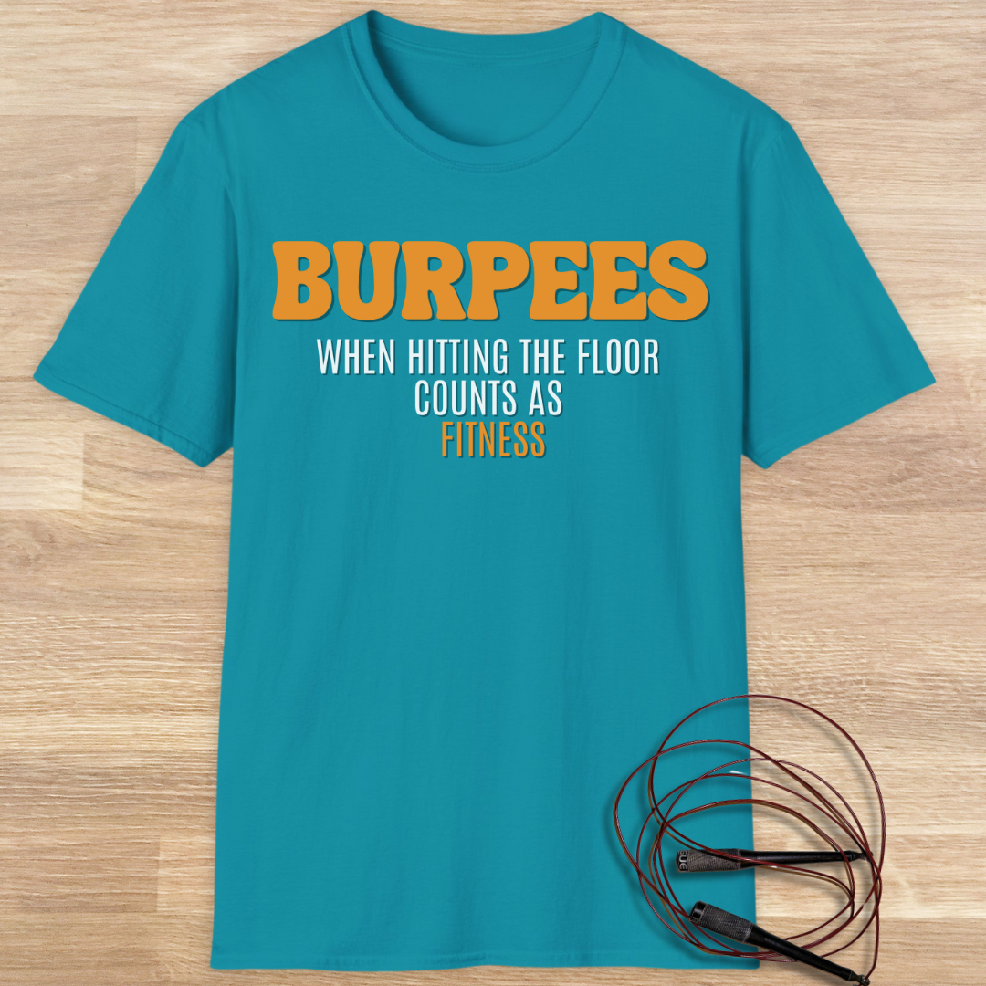 Burpees fitness T-shirt