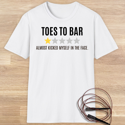 Toes to bar review T-shirt