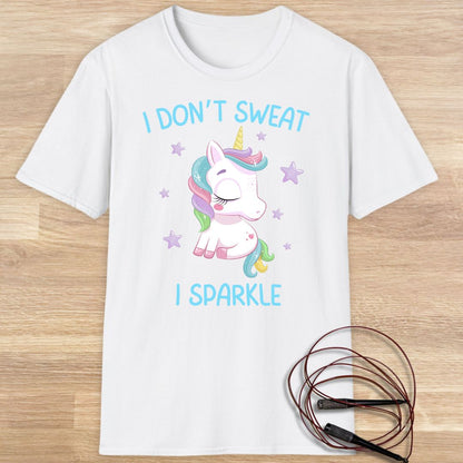 I don't sweat I sparkle T-shirt