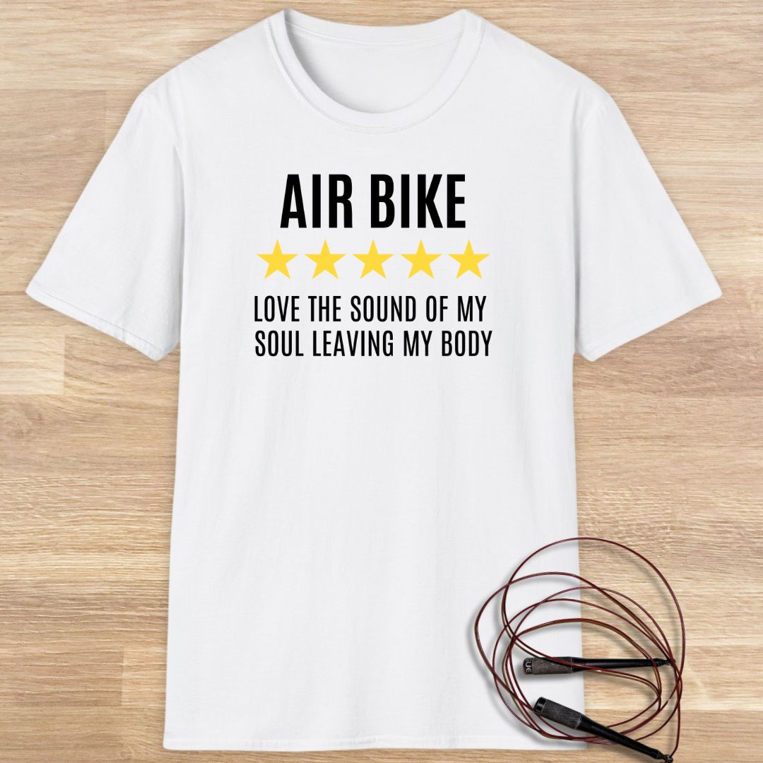 Air bike review T-shirt